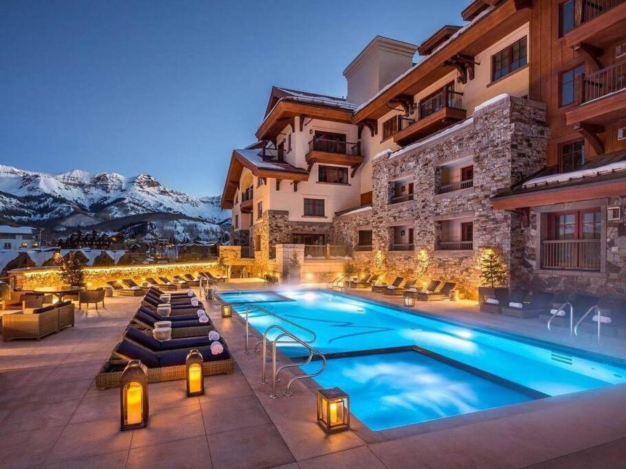 Luxury Auberge Madeline Residence Building Telluride Eksteriør billede
